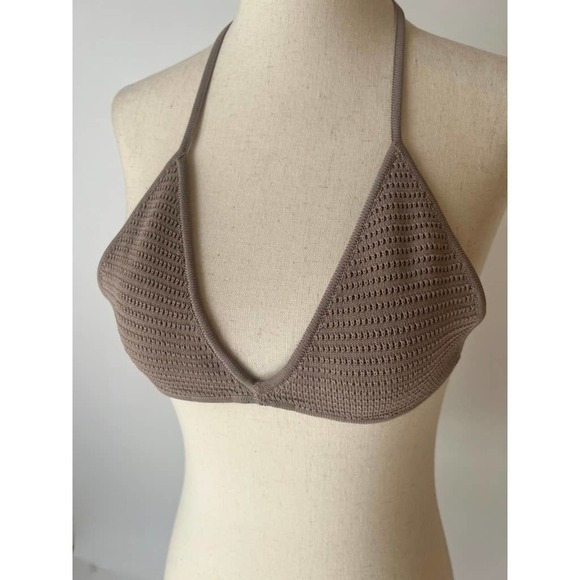 Ser.o.ya Dahlia Bikini Top and Shrug Set in Brown - Picture 7 of 13